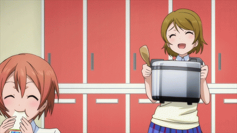 Love Live!'s rice-lover, Hanayo, gets her own brand of rice