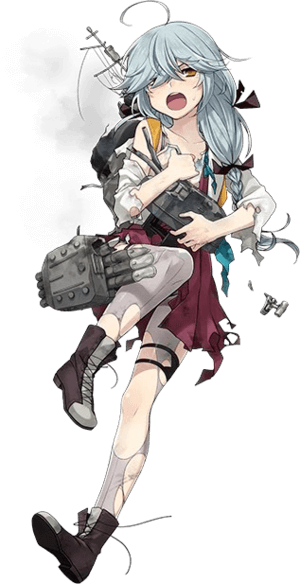 Yuugumo-class Destroyer Hamanami (Japan, E-5 Random Drop)2