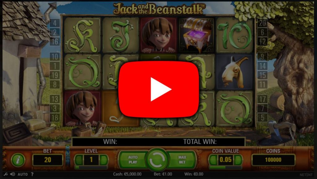 Jack and The Beanstalk VR slot NetEnt
