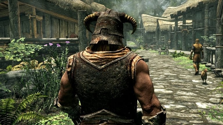 Cara Naik Level di Skyrim