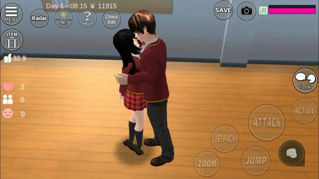 Sakura School Simulator Game with Multiplayer