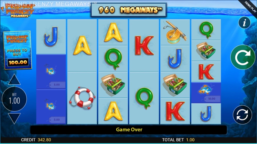 Fishin' Frenzy Megaways Online Slot