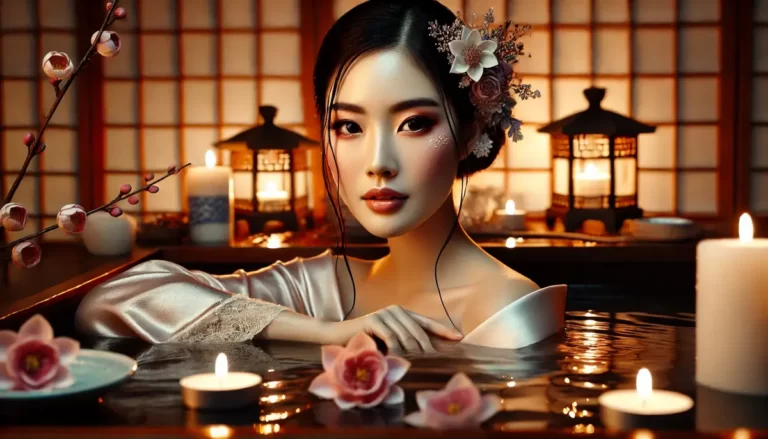 Geisha-Inspired Beauty