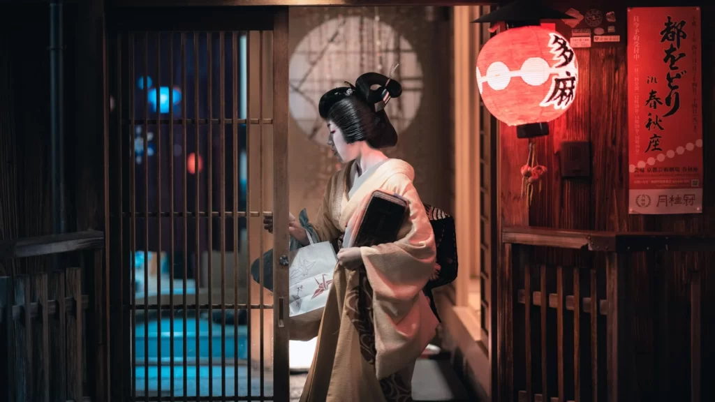 Geisha in kyoto