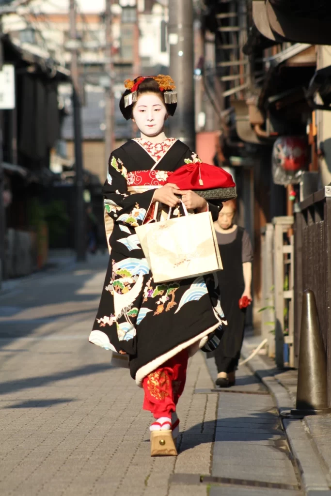 Maiko Style - Bold and Vibrant - traditional Geisha makeup