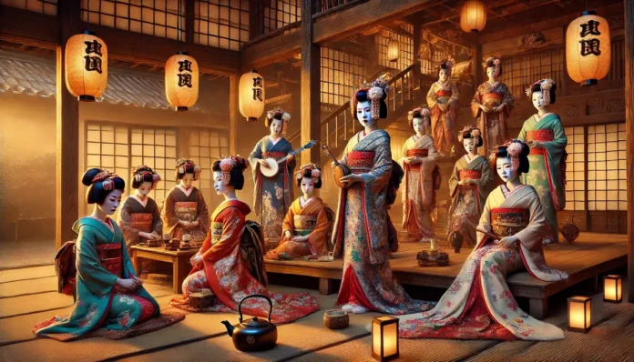 The role of Geisha in the Edo era