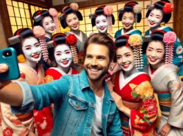 Geisha and tourism