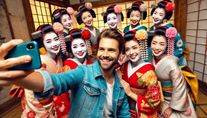 Geisha and tourism